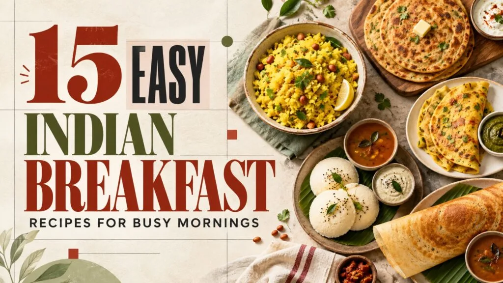 Easy Indian Breakfast Recipes