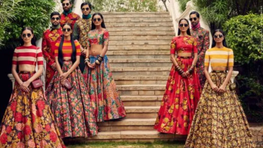 Gen Z festive fashion mixing kurta with jeans for Diwali