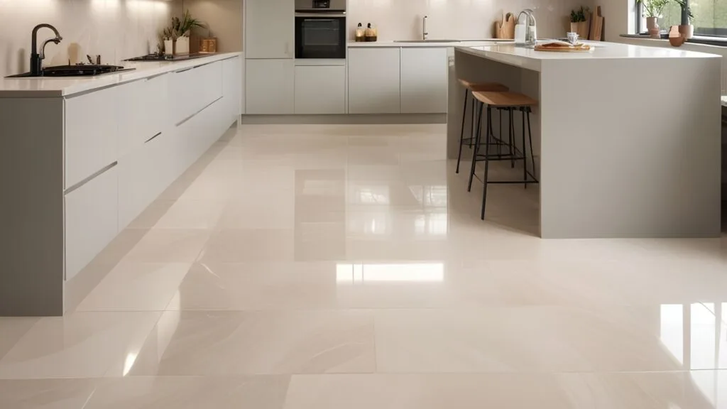 Porcelain Tiles in Kitchen Flooring